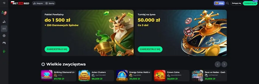 strona główna casino betonred